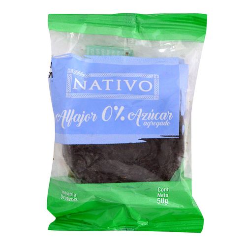 Alfajor NATIVO cero % azúcar