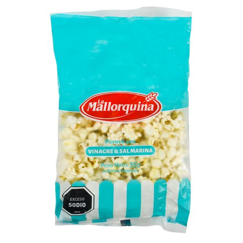 Pop salado LA MALLORQUINA vinagre y sal marina 35 g