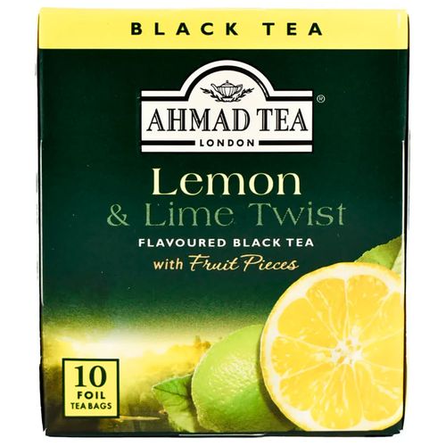 Té Negro Lima Limón AHMAD 10 un.