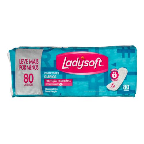 Protector Diario LADYSOFT x 80