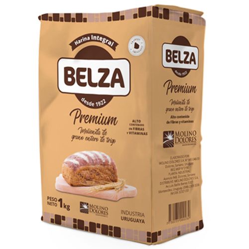 Harina integral BELZA 1 kg