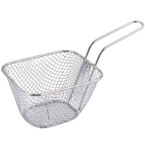 Canasto para fritura 10x8x7cm acero inoxidable