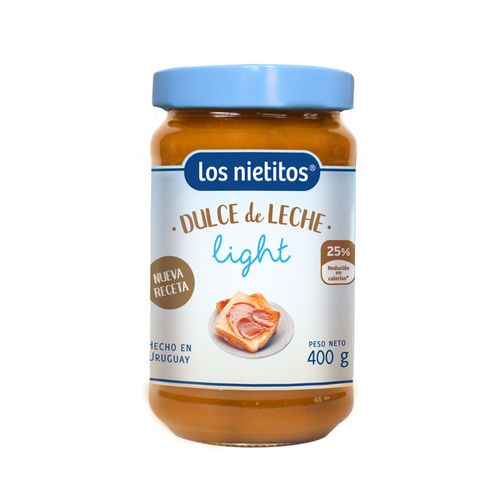 Dulce de leche light LOS NIETITOS 400 g