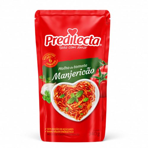 Salsa de tomate PREDILECTA con albahaca 340 g