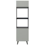 Armario-Cocina-2-Puertas-2-Nichos-60x211x52-cm-Gris-1