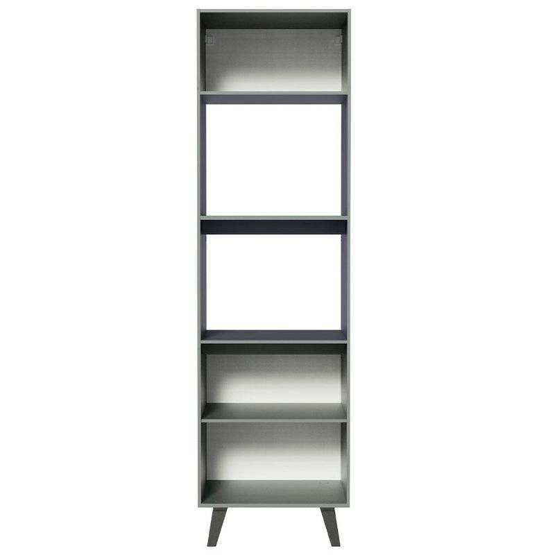 Armario-Cocina-2-Puertas-2-Nichos-60x211x52-cm-Gris-5