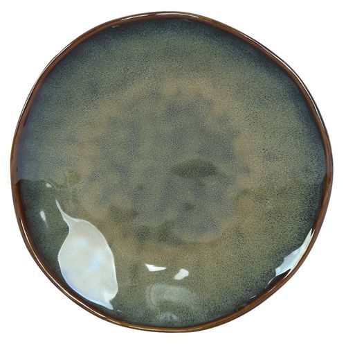 Plato Glaze blue en cerámica azul 21,3 cm