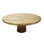 Plato-de-marmol-travertino-con-base-de-madera-0