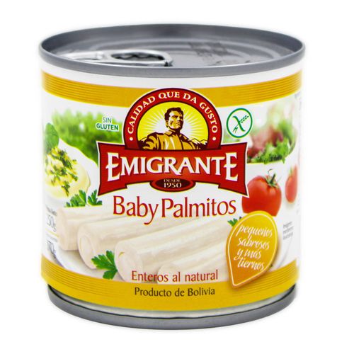 Palmito entero baby EMIGRANTE 250 g