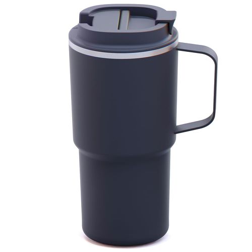 Jarro Térmico 650 ml acero inoxidable negro