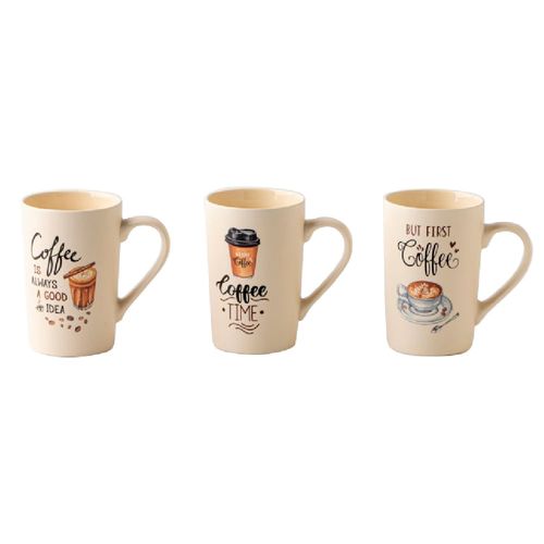 Jarro de cerámica decortado 390 ml