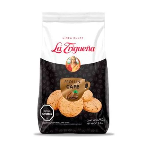 Galletitas LA TRIGUEÑA con café frollini pq. 250 g