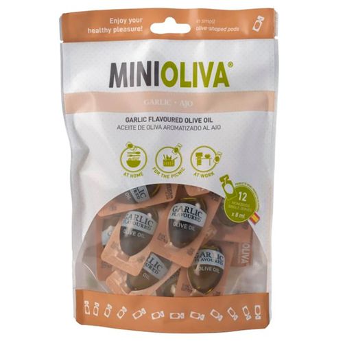 Aceite de oliva al ajo MINIOLIVA 96 ml