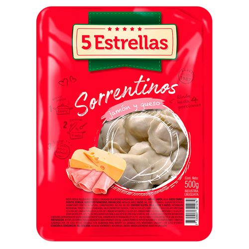 Sorrent. de jamón y queso 5 ESTRELLAS 750 g