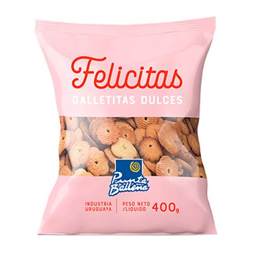 Galletitas Felicita PUNTA BALLENA Vainilla 400 g