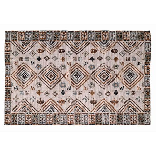 Alfombra 120 x 180 cm dis-0194 tejida algodón multi