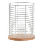 Porta-cubiertos-en-acero-y-madera-135-x-135-x-17-cm-gris-0