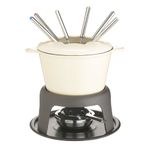 Set-de-fondue-en-acero-inoxidable-beige-0