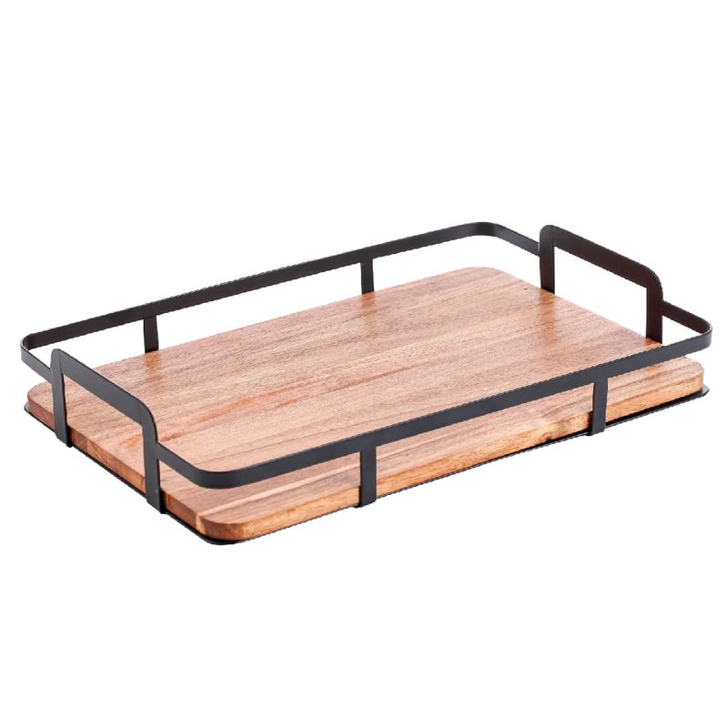 Bandeja-rectangular-en-acero-y-madera-355-x-235-x-6-cm-0