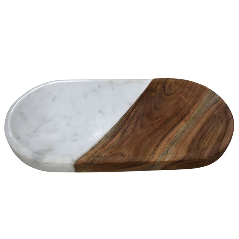 Bandeja-oval-de-madera-en-acacia-con-marmol-blanco-0