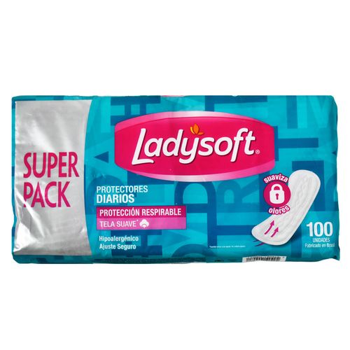 Protector Diario LADYSOFT Respirable 100 un