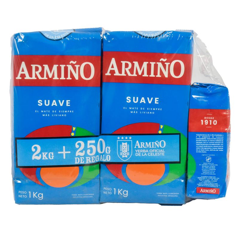 Pack-2-un-yerba-ARMIÑO-suave-1-kg---250-g-de-regalo-2