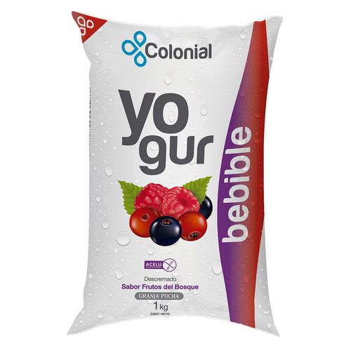 Yogur Bebible COLONIAL Frutos del Bosque 1 kg