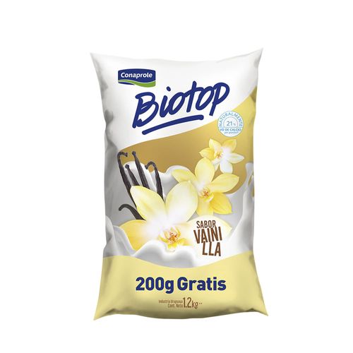 Yogur BIOTOP Vainilla 1,2 L