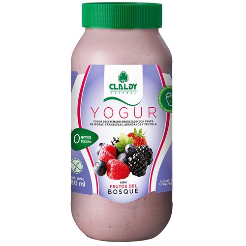 Yogur CLALDY Frutos del Bosque 780 cc