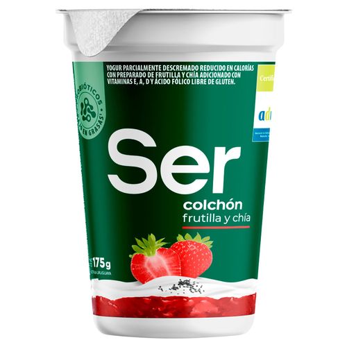 Yogur SER Powerfood Frutilla y Chía 160 g