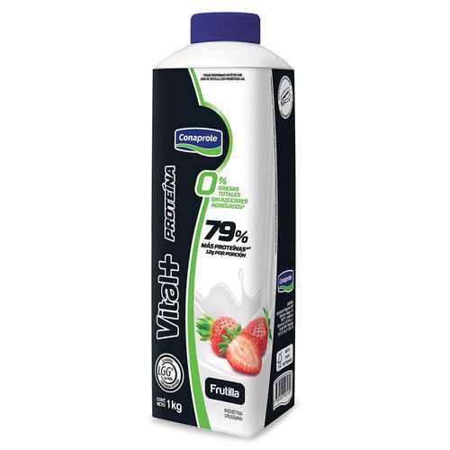Yogur VITAL + Frutilla con Proteína 1 kg