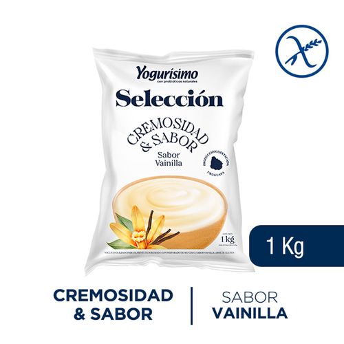 Yogur YOGURÍSIMO Selección Vainilla 1 kg