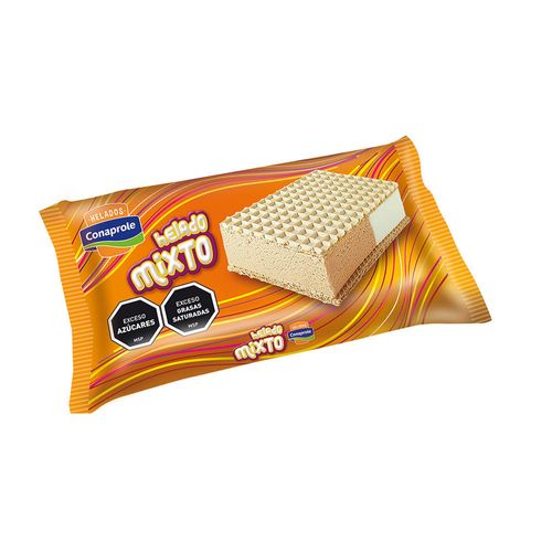 Helado sándwich crema dulce de leche CONAPROLE