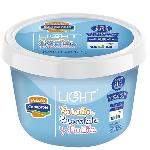 Helado light triple CONAPROLE 250 cc