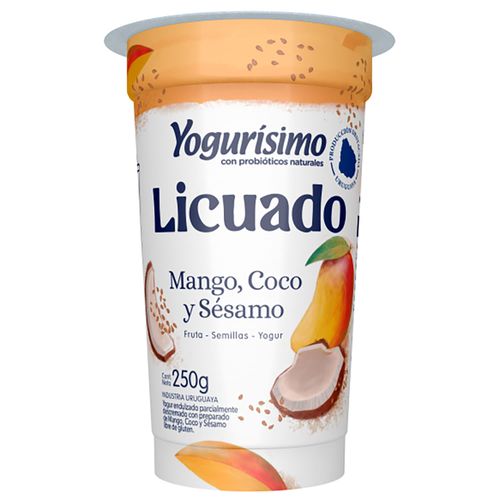 Licuado YOGURISIMO Mango y Coco 260 g