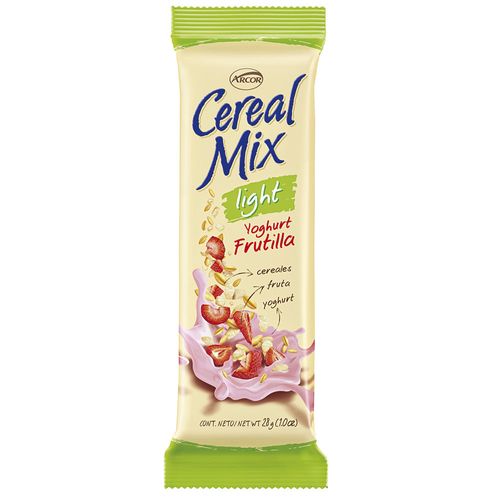 Barrita Cereal ARCOR Yogur/Frutilla Light 28 g