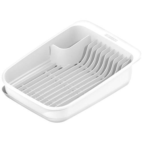Escurre Platos con Bandeja de Desagüe Blanco