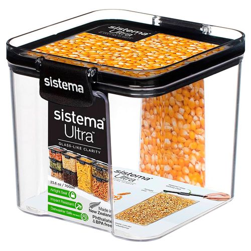 Recipiente de tritán 700 ml rectangular