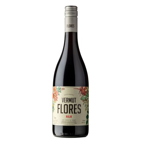 Vermut FLORES rojo 750 cc