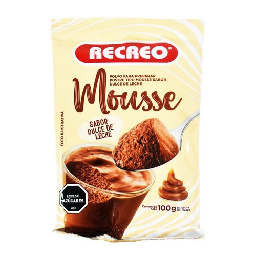 Mousse dulce de leche RECREO 100 g