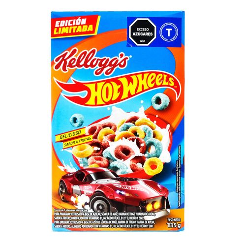 Cereal zucaritas KELLOGGS Hot Wheels 135 g
