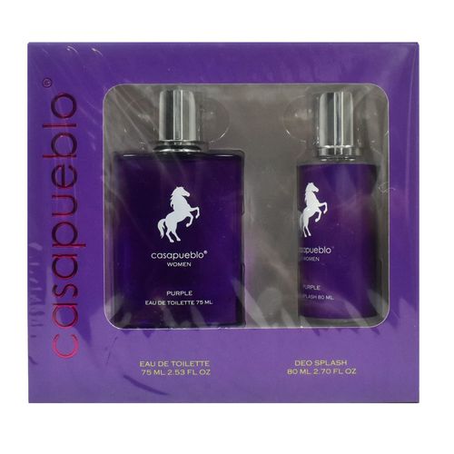Pack CASAPUEBLO Wild Edt + Deo Splash Purple 75+80 ml