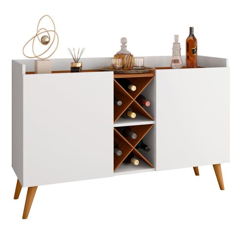 Aparador Bodeguero Blanco 119x77x37 cm