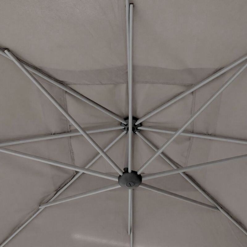 Sombrilla-de-Jardin-Cuadrada-25x25-m-Taupe-4