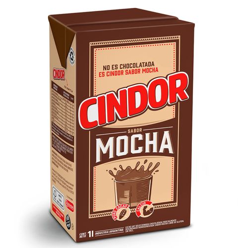 Leche chocolatada CINDOR mocha 1L