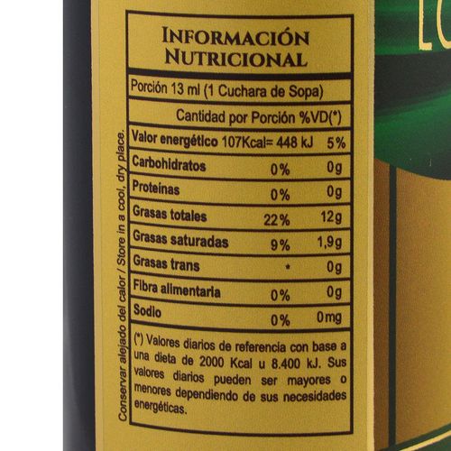 Aceite de oliva LOS RANCHOS extra virgen trivarietal 250 cc