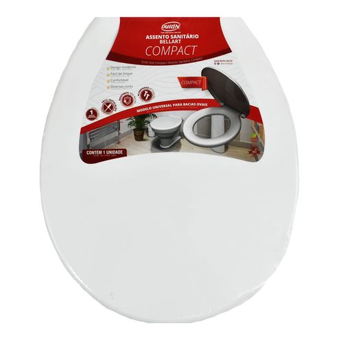 Asiento Compact para Inodoro Universal