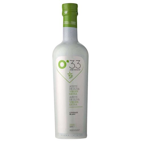 Aceite oliva O'33 extra virgen coupage blanc 500 cc