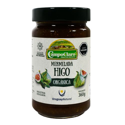 Mermelada Higo Orgánica CAMPOCLARO 360 g
