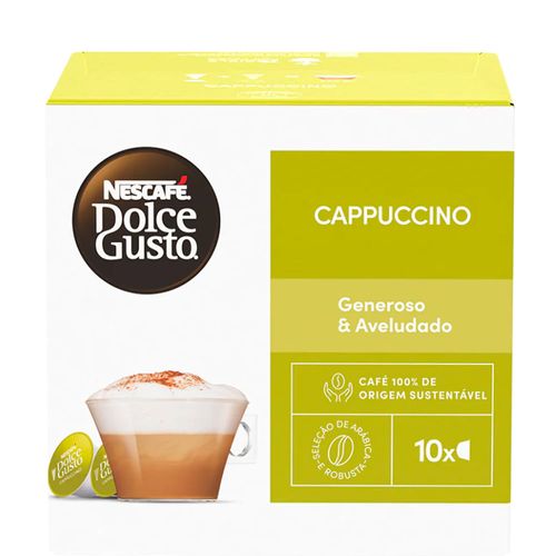 Cápsulas Cappuccino DOLCE GUSTO 10 un.